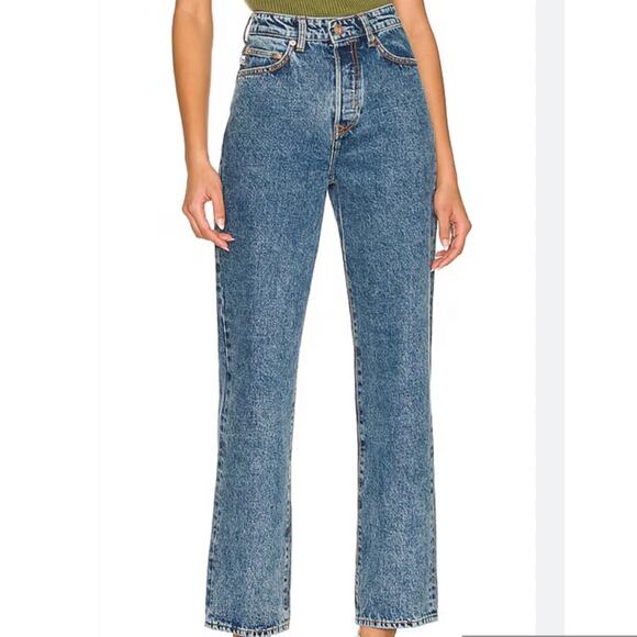 Lovers and Friends Ryan High Rise Loose Straight Jeans in San Sebastián - Picture 1 of 12